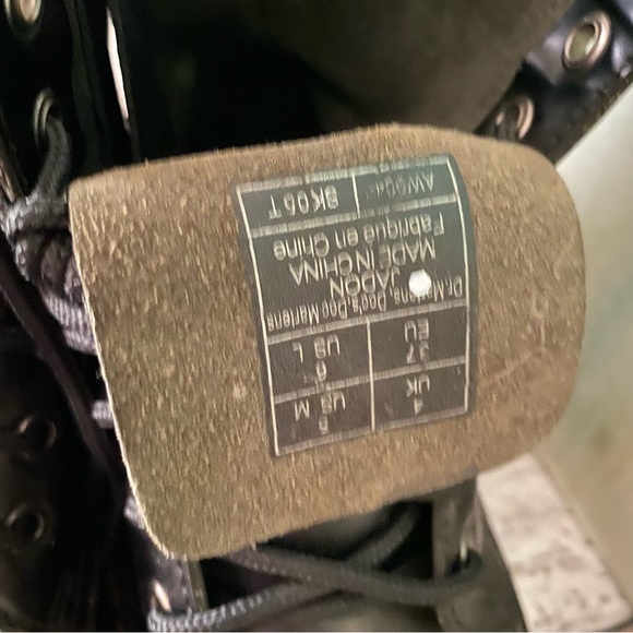 RESOLD♦️DOC MARTENS Jadon Boots in Hipster Paint Splattered Condition - Picture 5 of 12